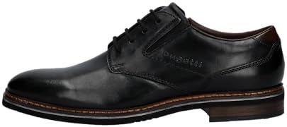 bugatti - Maik Exko - Casual Schoenen - Zwart - Leer