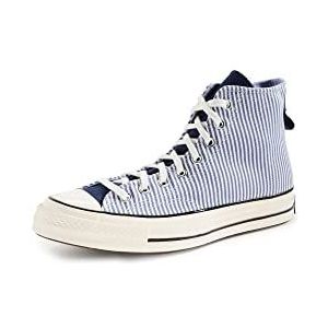 Converse Chuck 70 Crafted Stripe Sneakers voor heren, blauw, 38 EU