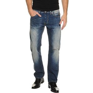 Heerlijk heren jeans normale band 5739 D9340 Tyler Denim Stretch
