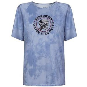 RUNNOWEEN ASHTAR SS Heren Casual T-Shirt | Sport, Lichtblauw/blauw, S