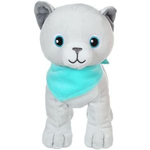 Gipsy - Gispy-Fun Kitties Sounds Grey Sjaal Turquoise Pluche voor kinderen - 071621, 071621
