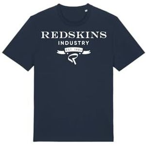 REDSKINS Marineblauw T-shirt voor heren, XXL, casual, Blauw, XXL