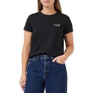 Levi's dames t-shirt The Perfect Tee, Shimmer Bw Outline C, S