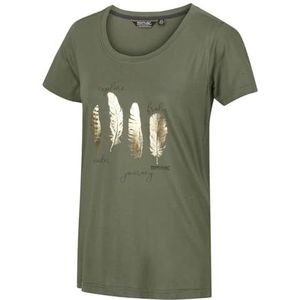 Filandra IV T-shirt van biologisch coolweave katoen met grafische opdruk