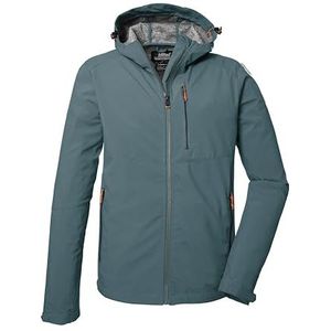 killtec heren killtec Heren Softshelljas/outdoorjas met capuchon KOS 259 MN SFTSHLL JCKT KOS 259 MN SFTSHLL JCKT, nordatlantik, M, 41367-000