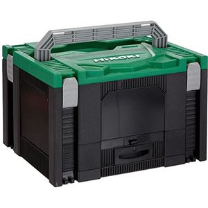 HIKOKI HSC koffersysteem 40030037 (100 stuks accessoires, groen, zwart), 295x395x250 mm
