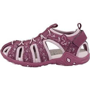 Geox J Whinberry G sandalen voor meisjes, Dk Raspberry Pink, 27 EU