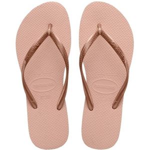 Havaianas Slim Flip Flop voor dames, Ballet Roos, 41/42 EU