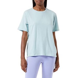 Marc O'Polo Body & Beach Dames W-shirt ronde hals pyjama-bovendeel, lichtblauw, XS