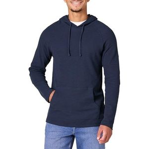 Amazon-merk - Goodthreads Slub Thermal Pullover Hoodie voor heren, blauw (marine), medium lang