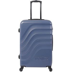TOTTO Bazy Harde koffer, cabinemaat, medium of groot (35 l, 63 l of 98 l, afzonderlijk of 3-delige set, hoge schokbestendigheid, 360 graden wielen, telescopische handgreep, compressiebanden, TSA-slot