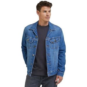 Lee Rider Denim Jas voor heren, Planeet Golven, 4XL