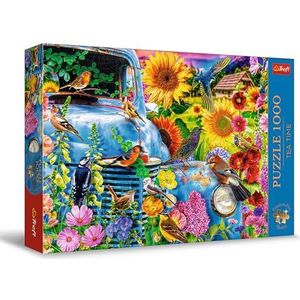 Trefl - TEA TIME - Legpuzzel - Oude Auto - 1000 Stukjes - 683 x 480 mm
