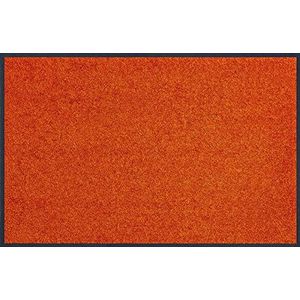wash+dry Deurmat, Burnt Orange 50x75 cm, binnen en buiten, wasbaar