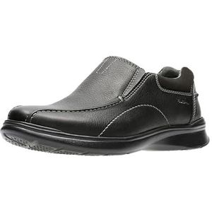 Clarks Cotrell Free slippers voor heren, Zwart olieachtig, 39.5 EU
