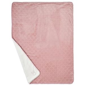 Nattou Knuffeldeken haas, superzacht, 75 x 100 cm, polyester, lapidou, roze