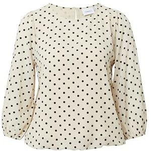 comma - Blouse - Chiffon - Polka Dots
