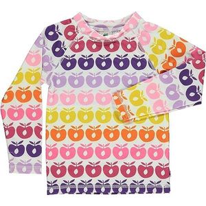 UV50 Swimwear T-shirt, Mini Retro Apples, Sea Pink, 5-6 Jaren