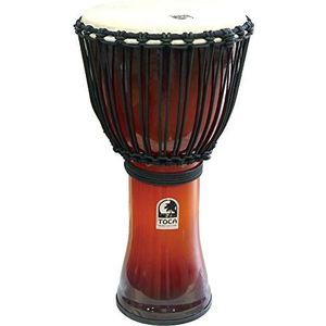 TOCA Djembe Freestyle Rope Tuned SFDJ-12AFS Afrikaanse Sunset 12
