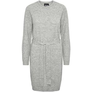 PIECES Gebreide damesjurk PCJULIANA, lichtgrijs gem., S