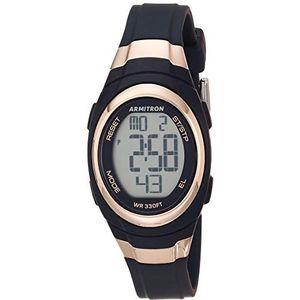 Armitron Sport digitaal chronograaf dameshorloge met harsband, 45/7034