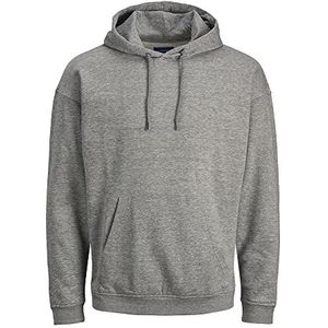 Jack & Jones Jorbrink Hoodie voor heren, Lichtgrijs, XL