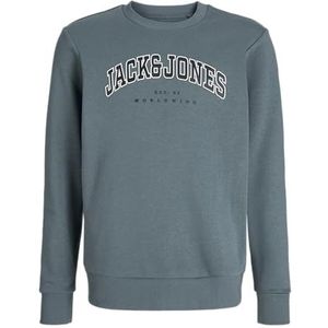 JACK & JONES Jongens Jjecaleb Varsity Sweat Crew Noos Mni, stormy weather, 116