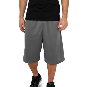 Urban Classics Bball Mesh Shorts voor heren, grijs, XL
