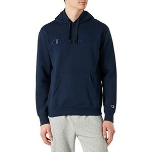 Champion Sweatshirt met capuchon voor heren, marineblauw (Eco-Future), S