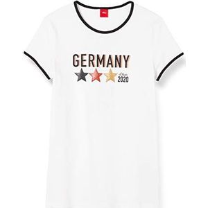 s.Oliver T-shirt voor meisjes, 0100 wit, S