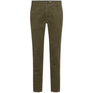 Camel Active - 5-PKT Regular Fit - Broek - Bosgroen