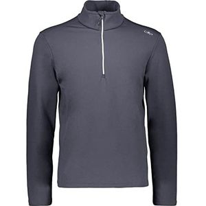 CMP Grid Tech fleece sweatshirt met halve ritssluiting, Man, Titan, 48