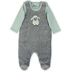 Sterntaler Unisex baby romperset Nicki Stanley speler, grijs, 50 cm
