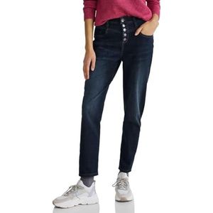 Street One Dames A375922 Jeansbroek los, Dark Used Wash, W27/L28, Dark Used Wash, 27W x 28L