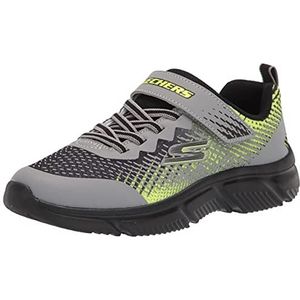 Skechers Jongen Go Run 650 Norvo Sneaker, Grijs, 32 EU