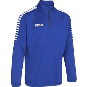 Derbystar Unisex Hyper Trainingstop, blauw/wit, M