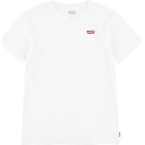 Levi's Kids T-shirt voor jongens, Wit., 14 Jaren