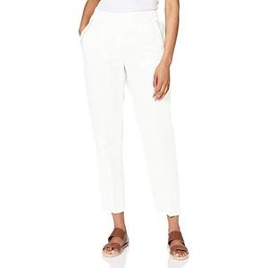 s.Oliver BLACK LABEL Casual zakelijke broek voor dames, wit (0200 Soft White), 34 NL