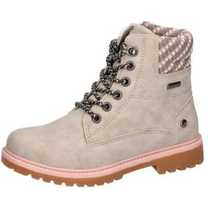 Lico Anouk Enkellaarzen voor meisjes, beige roze, 34 EU