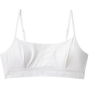 United Colors of Benetton BH 3OP81R01G, ondergoed, wit, XS dames, Wit, XS