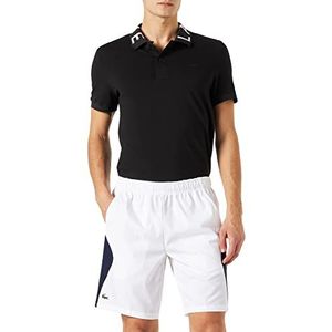 Lacoste Sport GH9420 Shorts, wit/marineblauw, 5 heren