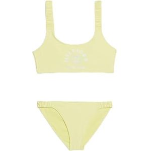 Tommy Hilfiger Bralette voor meisjes, Geel (Yellow Tulip), 8-10 Jaar