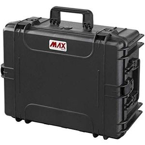 Max Cases Max540H245V, leeg, waterdichte koffer, luchtdicht, voor transport en bescherming van gevoelige apparaten en materialen, Binnenafmetingen: 538 x 405 x 245 mm