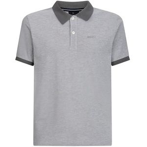 Geox Heren M Polo SMKD Pearl/Brill WHT_L, Smkd Pearl/Brill Wht, L