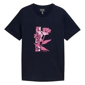 TOM TAILOR Dames Plussize T-shirt, 11789 - Real Navy Blue 1, 48 NL