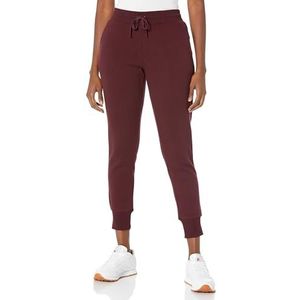 Amazon Essentials Dames French Terry Fleece Jogger Sweatbroek, bordeaux, X-Small