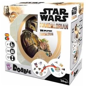 Zygomatic Dobble Star Wars Mandalorian - kaartspel in het Spaans DOBSWM01ESPT
