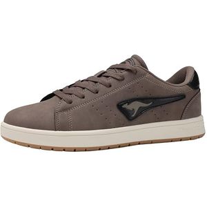 KangaROOS Unisex K-CA AD Yeah sneakers, taupe/Jet Black, 41 EU, Taupe Jet Black, 41 EU