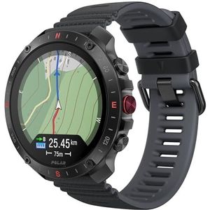 Polar Grit X2 Pro premium smart sporthorloge met GPS – Ultiem outdoorhorloge met robuust design, geavanceerde navigatie-, sportmeting-, biosensing- en hartslagtechnologie voor topprestaties.