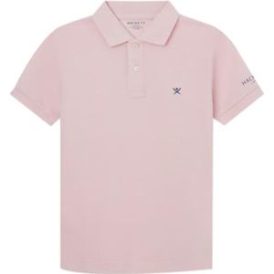 Hackett London Jongens kleine Logo Polo, Roze (Licht Roze), 9 Jaar, Roze (Lichtroze), 9 jaar